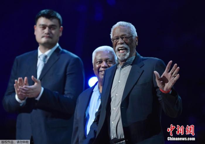 传奇中锋比尔·拉塞尔逝世 姚明曾受其影响