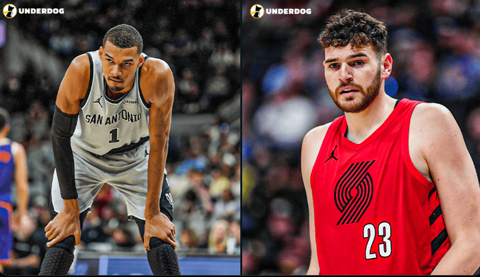 文班亚马与克林根双榜前五创历史纪录